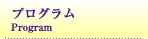 プログラム