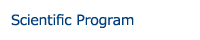 Scientific Program